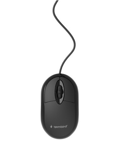 gembird MUS-U-01 Ratón optico con cable USB